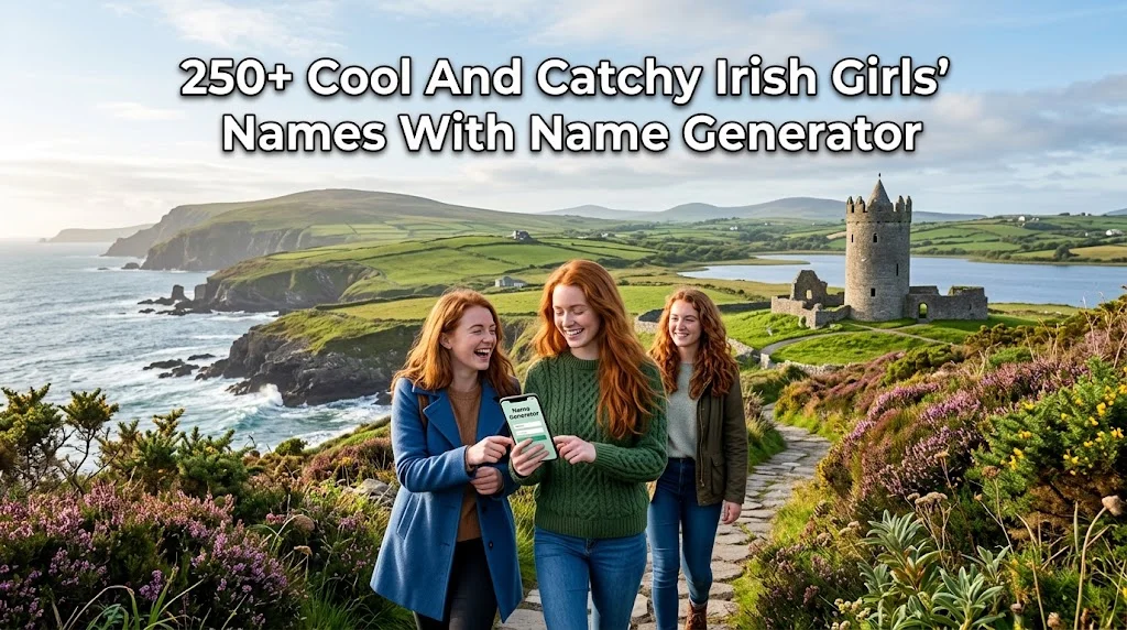 250+ Cool And Catchy Irish Girls’ Names With Name Generator
