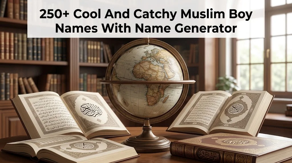 250+ Cool And Catchy Muslim Boy Names With Name Generator