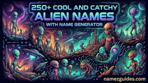 Cool And Catchy Alien Names With Name Generator