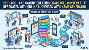 Cool And Catchy Creating Shareable Content That Resonates With Online Audiences With Name Generator