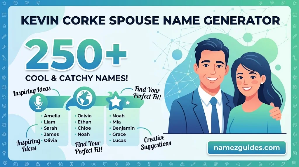 Cool And Catchy Kevin Corke Spouse With Name Generator