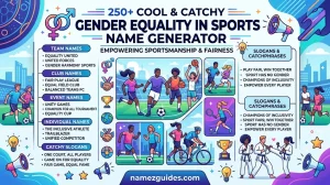 Cool And Catchy Gender Equality in Sports