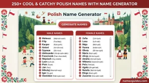 Cool And Catchy Polish Names With Name Generator